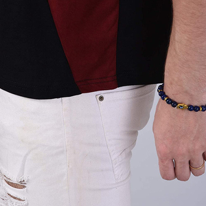 เสื้อยืดแขนสั้นผู้ชาย คอโอ ทรงลำลอง แต่งขอบตัดสี ดีไซน์เรียบง่าย - Product Image 6