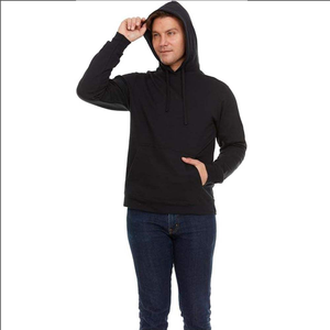 Top Quality 420GSM <b>Plain</b> <b>Sweatshirt</b> Regular Fit Cotton French Terry Casual Pullover Hoodie with Front Pocket Autumn Wear - Product Image 4