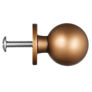 Lot de 12 poignées de meuble en alliage de zinc massif de 2,5 cm pour tiroirs, portes de cuisine, commodes et placards - Product Image 5