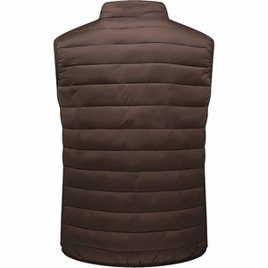 New Custom Design Warm Unisex Black Puff Light <b>Padded</b> Waterproof <b>Heated</b> Hooded Streetwear Jacket - Product Image 4