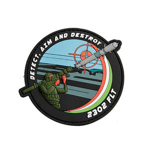 Premium Waterproof PVC Rubber Logo Patches For Streetwear Clothing Fashion Brands And Lifestyle Products - Product Image 2