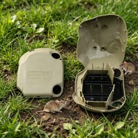 Station d'appât pour souris en plastique grand format 2026, station d'appât pour rats de jardin