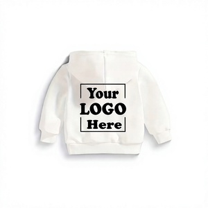 Custom Printed Fleece Soft Kids Hooded Sweatshirt Maroon Casual Wear Regular Sleeve Winter Style <b>Back</b> Logo Design - Product Image 5