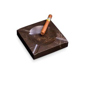 Cenicero de Granito de Lujo, Cenicero Cuadrado de Piedra Resistente con Soporte para Cigarros, Ceniceros de Mármol Natural para Salón o Patio - Product Image 2