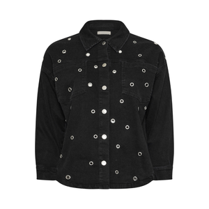 Chaqueta Vaquera de Mezclilla para Mujer, Talla Grande, 100% Algodón, Casual, Lavada, Personalizable, Muestra Gratis, Otoño/Invierno/Verano, Mejor Calidad - Product Image 1