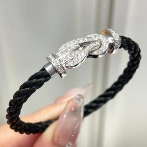 ZAWO HOUSE Customizable Luxury <b>Silver</b> Plated Diamond <b>Bracelets</b> Classic Casual Unisex Engagement Wedding Gift Party Occasions - Product Image 1