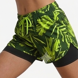 Shorts de bain pour femmes, couleur unie, qualité professionnelle, prix de gros, améliorant les performances - Product Image 4