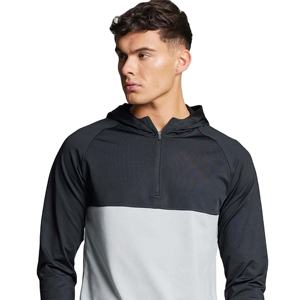 เสื้อฮู้ดสองโทนสําหรับผู้ชาย - ระบายอากาศและน้ําหนักเบา เหมาะสําหรับกีฬาและวิธีกิจกรรม - Product Image 4