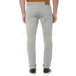 Pantalon en jean en coton sur mesure à prix bas, coupe classique, design classique et finition de qualité supérieure pour un usage quotidien décontracté - Product Image 4