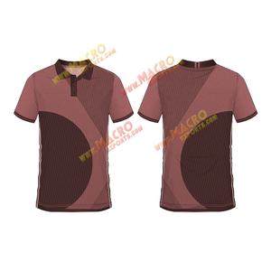 Alta calidad sin botón sublimado transpirable Casual para camisa con logotipo personalizado Material de algodón/poliéster - Product Image 4