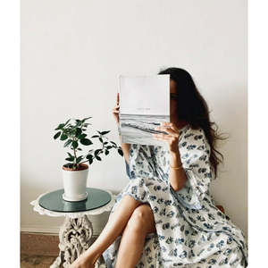 Caftán Lazy Blues para Mujer, Ropa de Dormir Cómoda - Product Image 4