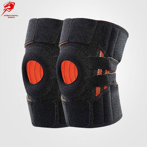 Advanced Comfort <b>Knee</b> Straps High Quality <b>Elastic</b> Fabric Breathable <b>Support</b> Adjustable Wrap For Exercise Running And Daily Use - Product Image 1