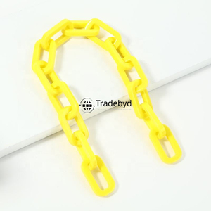resin chain designer handmade necklace trendy colorful fashion jewelry lightweight stylish accessory for women girls Tradebyd - Product Image 5