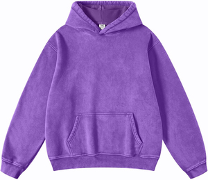 Designer Oversized Fleece <b>Hoodie</b> 100% Cotton Pullover Heavyweight Unisex Boxy Fit Custom Logo Anti-shrink <b>Men</b> Women Streetwear - Product Image 1