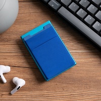 Dompet Mini Saku Pria TILONSTAR TWM109b Dompet Kartu Kredit Aluminium Pop Up Tempat Kartu RFID