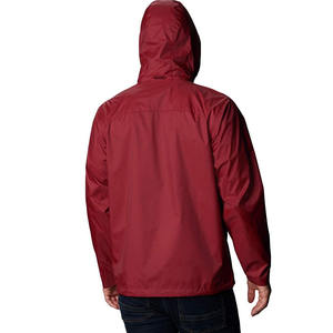 Chaqueta cortavientos personalizada para hombre para entrenamiento al aire libre, tela impermeable a prueba de viento para deportes de invierno, cortavientos con logotipo impreso - Product Image 2