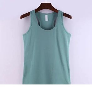 Tops para mujer, camisetas sin mangas, blusas básicas de verano, camiseta sin mangas de moda para mujer, blusa informal holgada con cuello cuadrado - Product Image 3