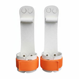 Heavy Duty Cowhide Breathable Gymnastic Hand Grips for Cross Training Weightlifting and Gym Workout with Custom Logo Supply - Product Image 3
