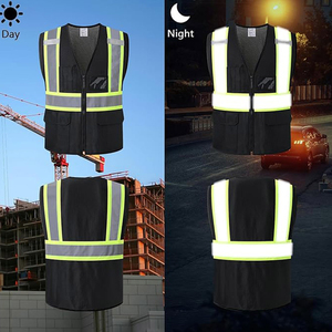 Chaleco de seguridad fluorescente transpirable de poliéster para construcción, incluye servicio profesional y precio directo de fábrica. - Product Image 6