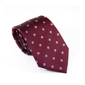 Corbata Masónica Premium con Símbolo de No Me Olvides, Bordado a Máquina, Corbata Personalizada para Hombre - Product Image 1