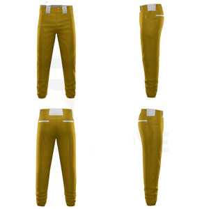 Pantalon de baseball pour homme, meilleure performance, prix de gros, look moderne, couleur unie, vente chaude - Product Image 4