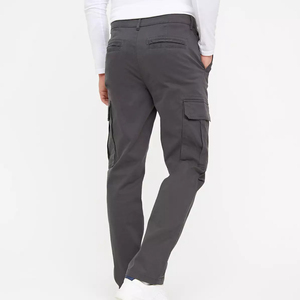 Pantalones Cargo Ligeros Personalizados para Hombre, Pantalones de Verano Rectos, Holgados, de Algodón, Casuales, Versátiles, para Trabajo, Pantalones Ligeros para Actividades al Aire Libre - Product Image 3