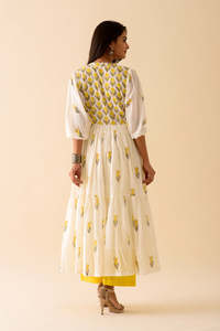 Women's Girls' Printed Pure Cotton Maxi <b>Dress</b> Indian Block Print Casual Summer <b>Evening</b> Party Trendy Wholesale Long Midi Bulk - Product Image 5