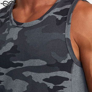 Camiseta sin mangas personalizada para hombre, de secado rápido, corte ajustado, ropa deportiva, talla grande, camiseta sin mangas de verano - Product Image 5