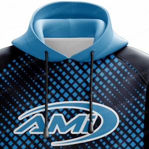 Wholesale Custom Heavyweight Oversized Pullover Hoodie 100% Polyester Winter <b>Thermal</b> <b>Fleece</b> Breathable Quick Dry Men OEM - Product Image 2