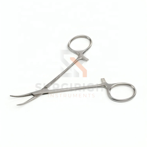 คีมหนีบหลอดเลือดสำหรับสัตว์  ปลายละเอียดพิเศษ  แบบใช้มือ  ทำจากสแตนเลส  สำหรับการผ่าตัด  ยี่ห้อ Blush - Product Image 4