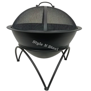 Brasero de Hierro de Lujo con Soporte de Alambre y Pintura Resistente al Calor, Diseño Independiente, Calentador Exterior para Leña/Carbón - Product Image 2