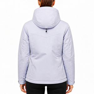 Chaqueta de Esquí Impermeable para Mujer, con Capucha, Aislante, Cortavientos, con Cierre y Logotipo Personalizado, Venta al Por Mayor OEM - Product Image 2