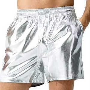 Pantalones Cortos Cargo de Lona y Cuero para Hombre, Cintura Media, con Cordón, Transpirables, Impermeables, Ecológicos, de Secado Rápido, con Bolsillos, Cortos - Product Image 5