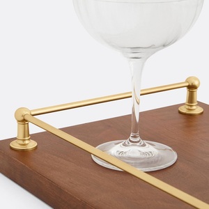 Support d'étagère en laiton finition or, durable, pour intérieur et extérieur, style vintage et moderne, décoration intérieure – Meilleures ventes - Product Image 2