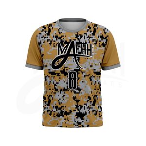 เสื้อยืดพิมพ์ลายแบบซับลิเมชั่น โพลีเอสเตอร์ 100% แห้งเร็ว ใส่ได้ทั้งชายและหญิง สไตล์ลำลอง - Product Image 5