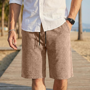 Shorts pour hommes personnalisés, délavés à l'acide, de haute qualité, pour la course, le jogging, le quotidien et les loisirs - Product Image 4