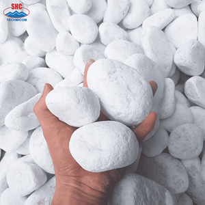 Pierre de galets du Vietnam en gros pierre naturelle blanche neige pierre de galet dégringolée pour paysage et jardin - Product Image 2