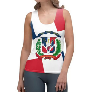 Women's Solid Color Racerback Tank <b>Tops</b> Quick Dry Knitted Polyester Sporty Style Scoop Neck Regular Length - Product Image 2