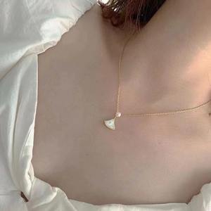 Collar con Colgante de Concha de Perla de la Suerte con Incrustaciones de Diamantes, Nuevo Collar con Foto Personal, Collar de Perla de Tres Vidas para Novia - Product Image 2