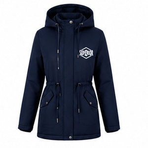 Premium <b>Women's</b> Long <b>Parka</b> Jacket with Insulated Warm Lining, Water Resistant Hooded Winter <b>Coat</b> for Casual Wear, Street Fashion - Product Image 1