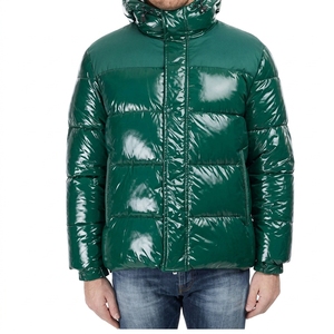 Mens Polyester Puffer Jacket Custom Winter <b>Waterproof</b> Padded <b>Coat</b> <b>Warm</b> Outdoor Outerwear Wholesale OEM Factory - Product Image 2