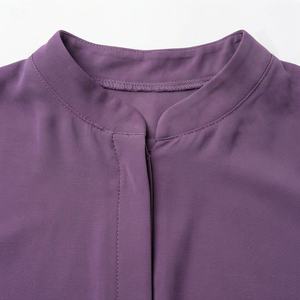 Vestido Abaya Islámico Recto de Marca Privada para Mujer, Tela de Poliéster Transpirable y Cómoda, Directo de Fábrica, Ropa Modesta - Product Image 4