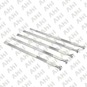 AHI Ensemble d'osteotomes dentaires allemands en acier inoxydable, ciseaux à os manuels, osteotomes droits et courbés - Product Image 2