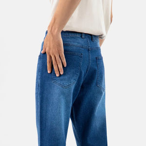 Jean pour homme en tissu durable facile à laver, respirant, confortable, anti-plis, pour un usage décontracté, avec des designs modernes - Product Image 6