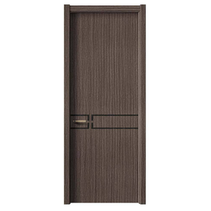 Puerta Compuesta de Madera WPC para Interiores de Casa, Moderna, Antiarañazos, Impermeable e Insonorizada, de Alta Calidad, Personalizada de Fábrica Original - Product Image 3