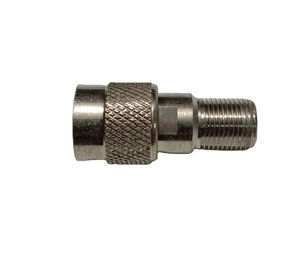 อะแดปเตอร์ TNC(M) F(F) 4GHz 50 Silver plug-in เชื่อมต่อแหล่งจ่ายไฟที่ปลอดภัยสำหรับโรงงาน - Product Image 1