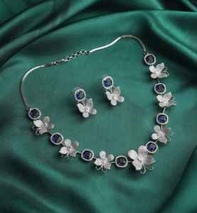 Joyería Americana para Mujer, Estilo Europeo Americano, Retro, de Moda, con Piedras Naturales, Étnica, para Bodas y Fiestas, Collar - Product Image 2
