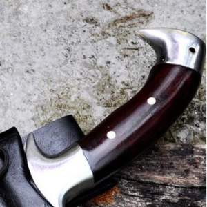 Couteaux de camping Bowie avec longue lame en acier et structure de poignée ergonomique pour équipement de randonnée en plein air et matériel de survie - Product Image 3