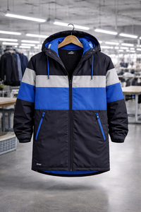 Outdoor Sports Swim <b>Parka</b> <b>Jacket</b> for Men and Women, Insulated <b>Waterproof</b> Hooded Coat for Swimming, Camping and Winter Activities - Product Image 6