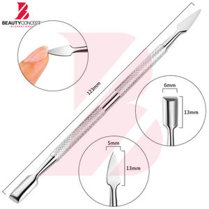Pousse-cuticules double extrémité de la plus haute qualité, pour ongles des mains et des pieds, soins de beauté personnels - Product Image 6